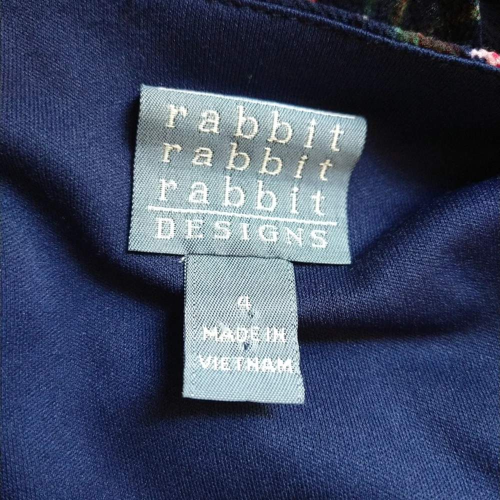 Rabbit Rabbit Rabbit floral wrap dress - Picture 3 of 8